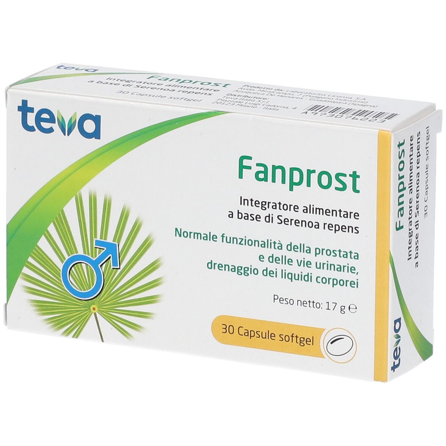 973076223 - FANPROST TEVA 30CPS