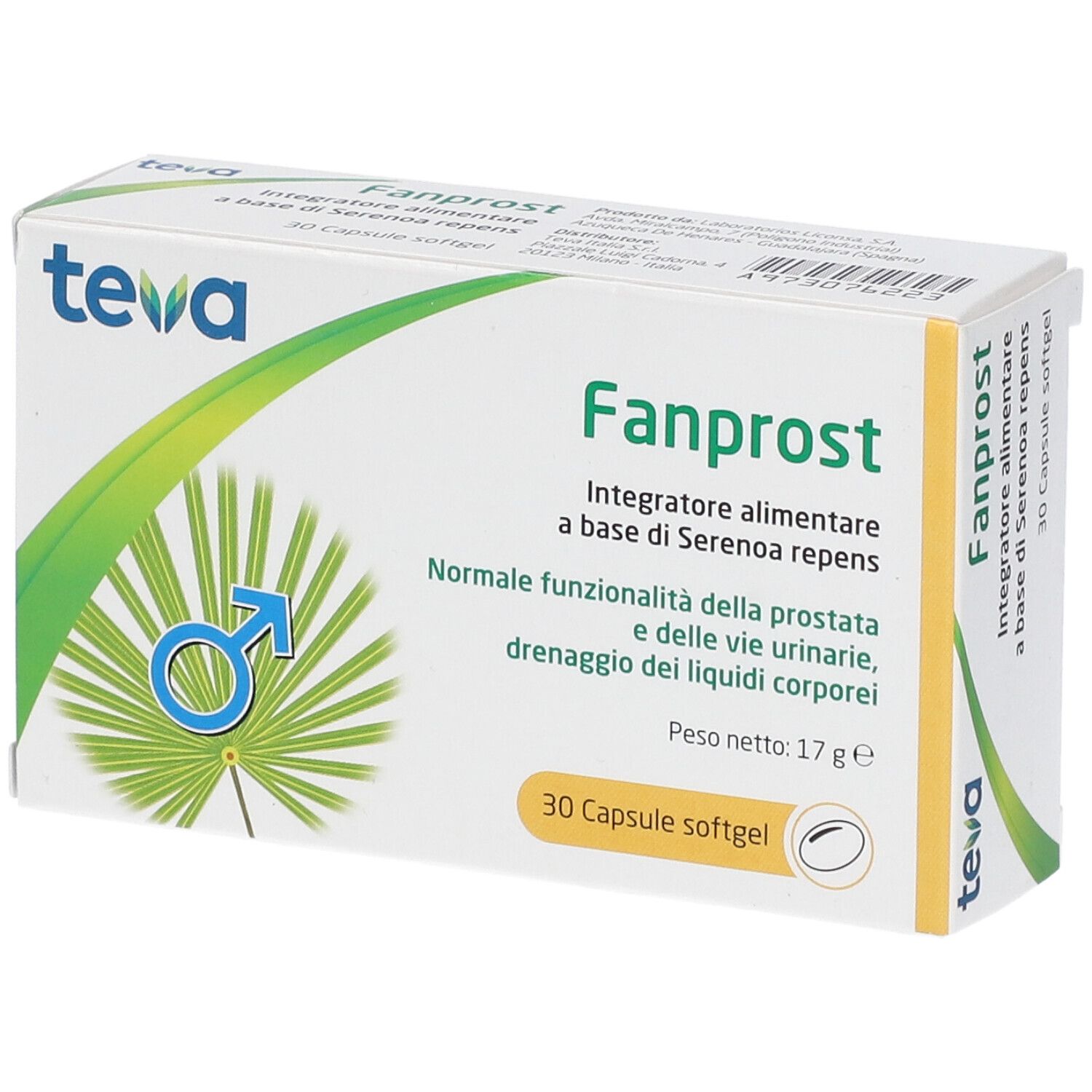 973076223 - FANPROST TEVA 30CPS