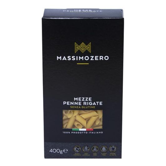 MASSIMO ZERO Pasta Mezze Penne Rigate 400g