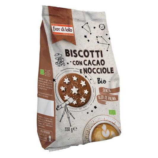FIOR DI LOTO Biscotti Cacao/Nocciola 350g