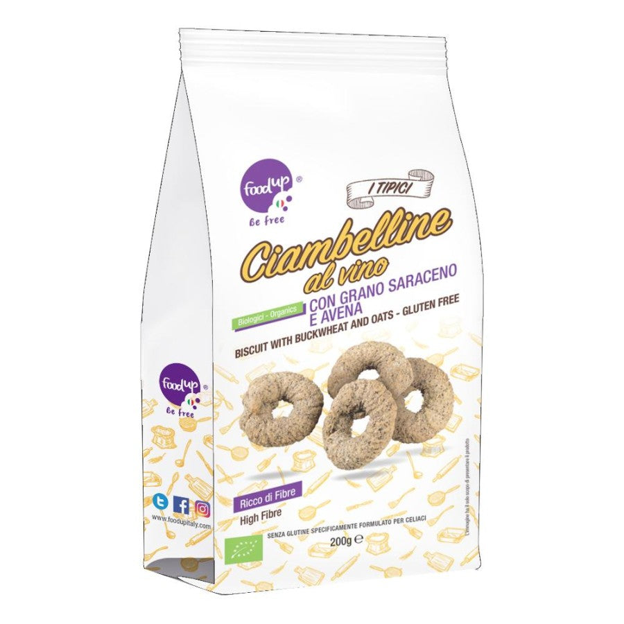 FOODUP Ciambelline al vino e grano saraceno200g