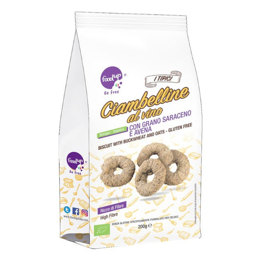 FOODUP Ciambelline al vino e grano saraceno200g