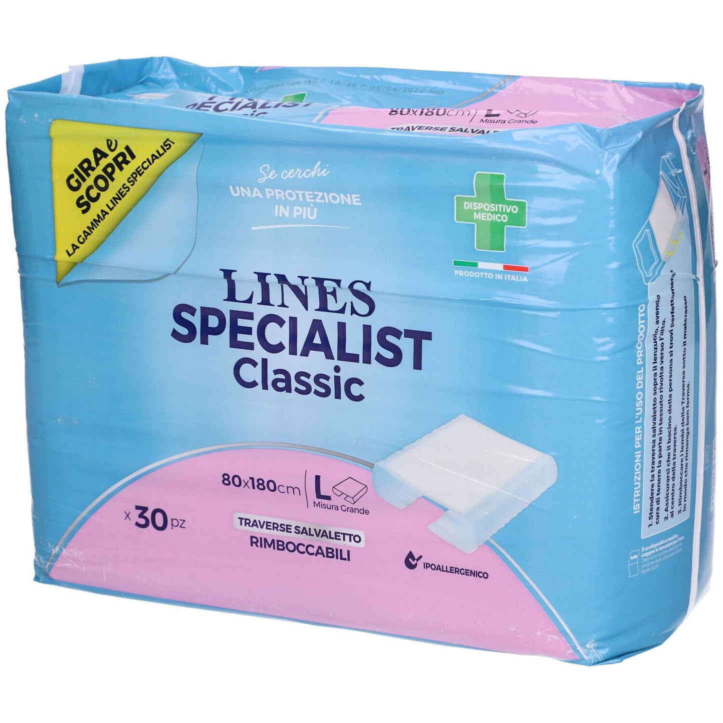 974059661 - LINES CLAS TRAV 80X180 30PZ