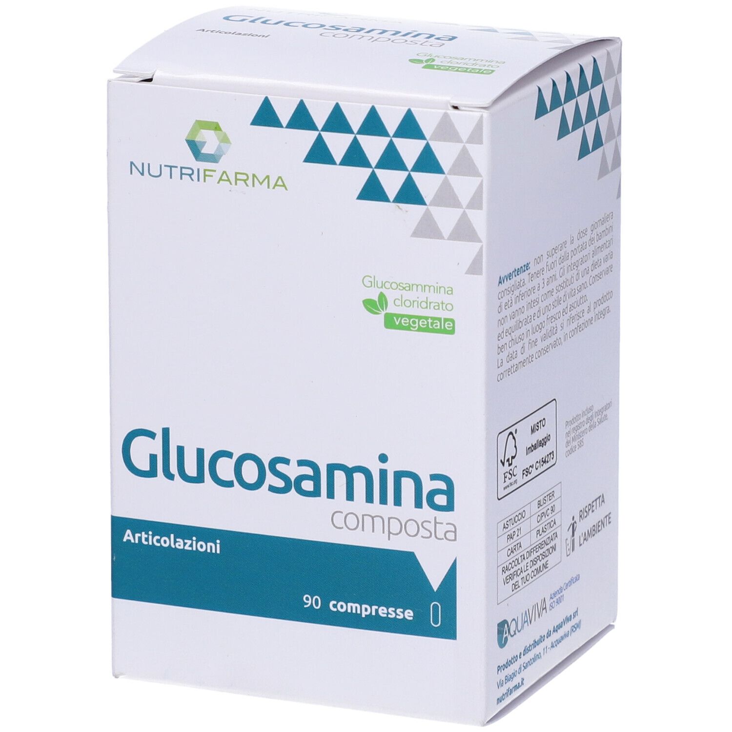 974107777 - GLUCOSAMINA COMPOSTA VEG 90CPS