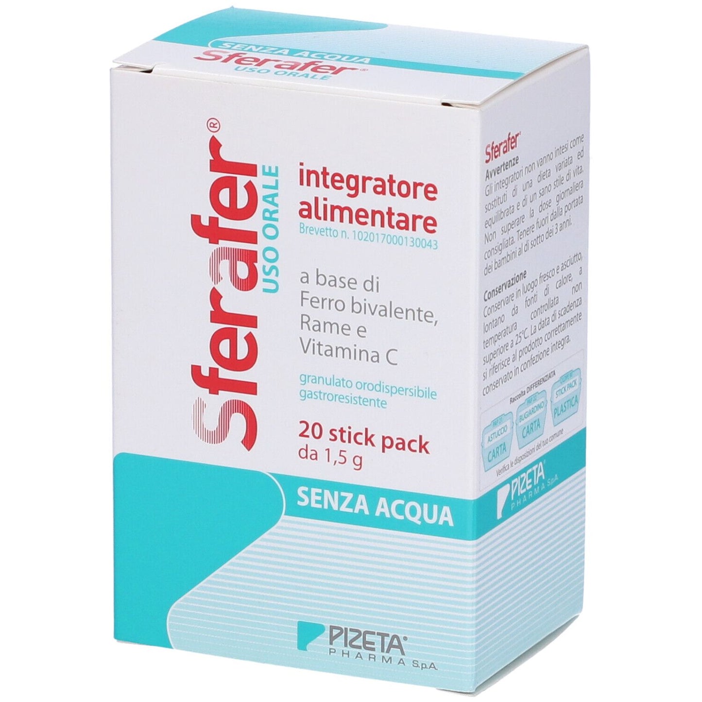 974368072 - SFERAFER 20STICK PACK