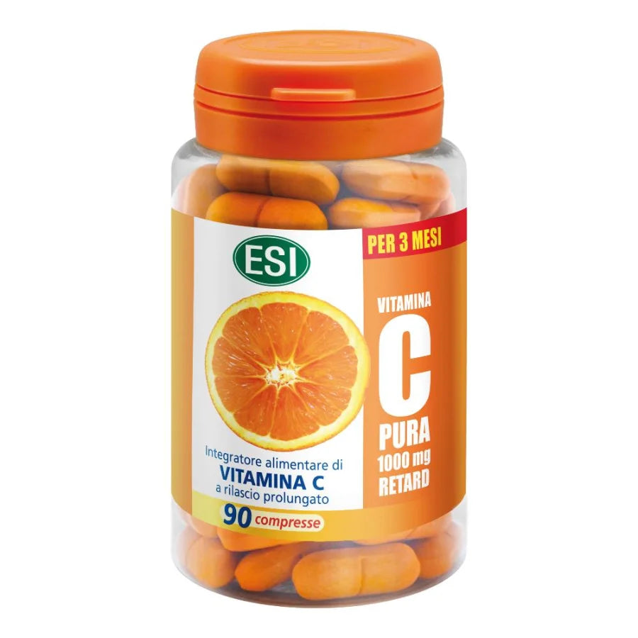 ESI VITAMINA C PURA RETAR90CPR