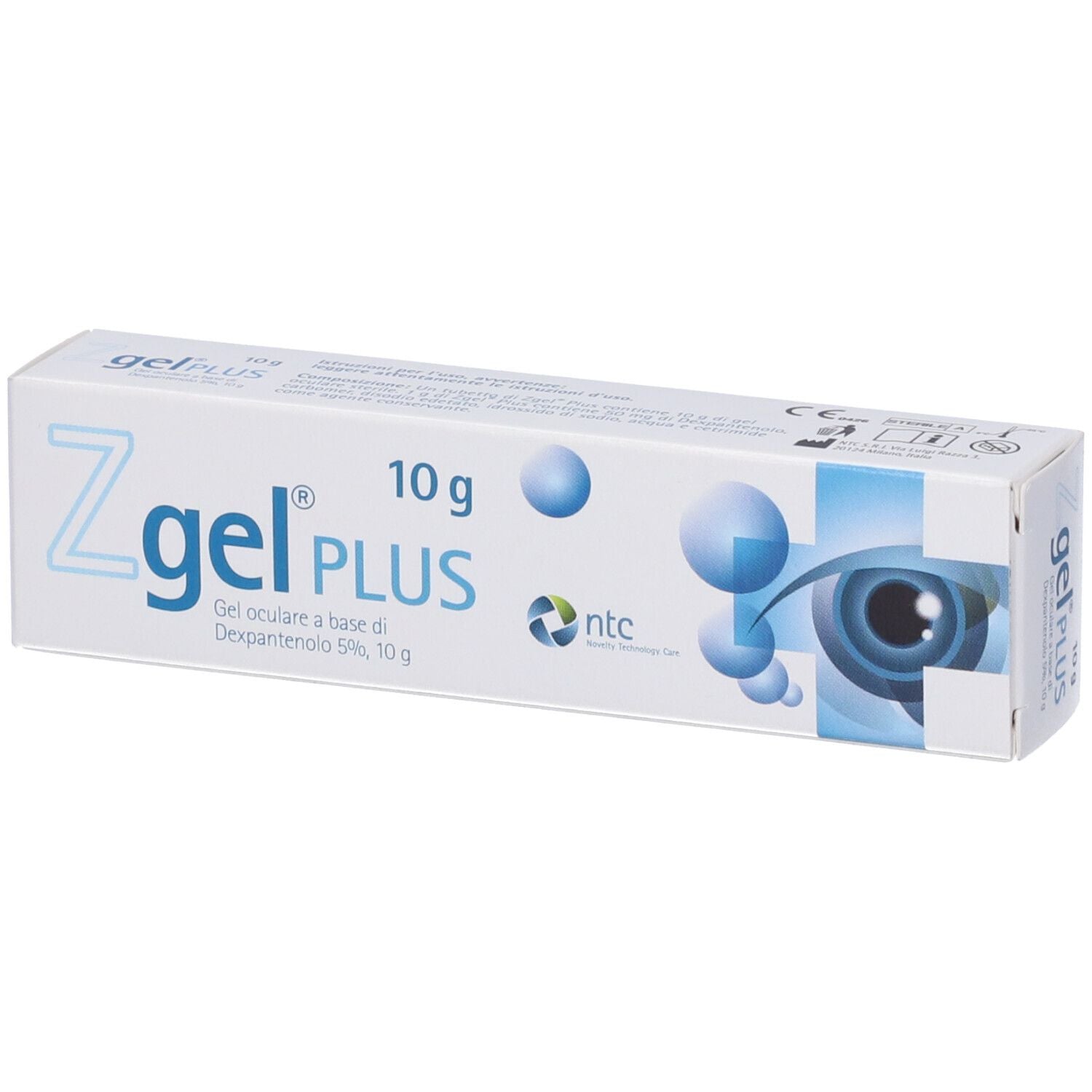 ZGEL PLUS GEL OFTALMICO 10G