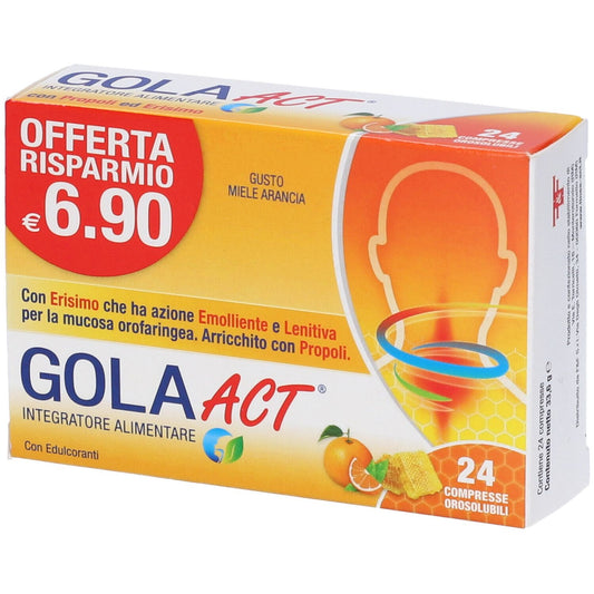 974479560 - GOLA ACT MIELE ARANCIA 24CPR