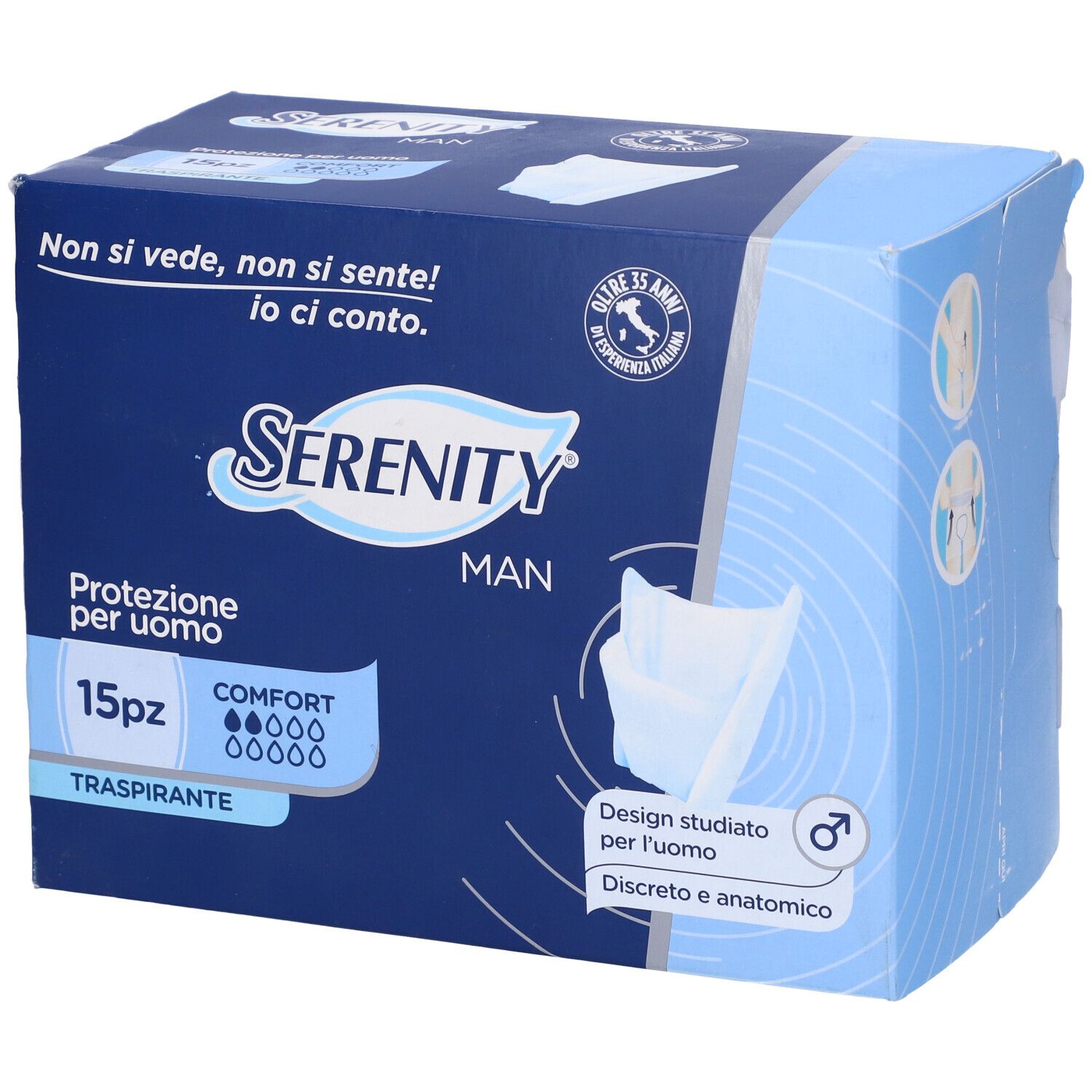 SERENITY Light Man Comfort15pz
