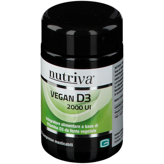 974887731 - NUTRIVA VEGAN D3 60CPR 2000UI