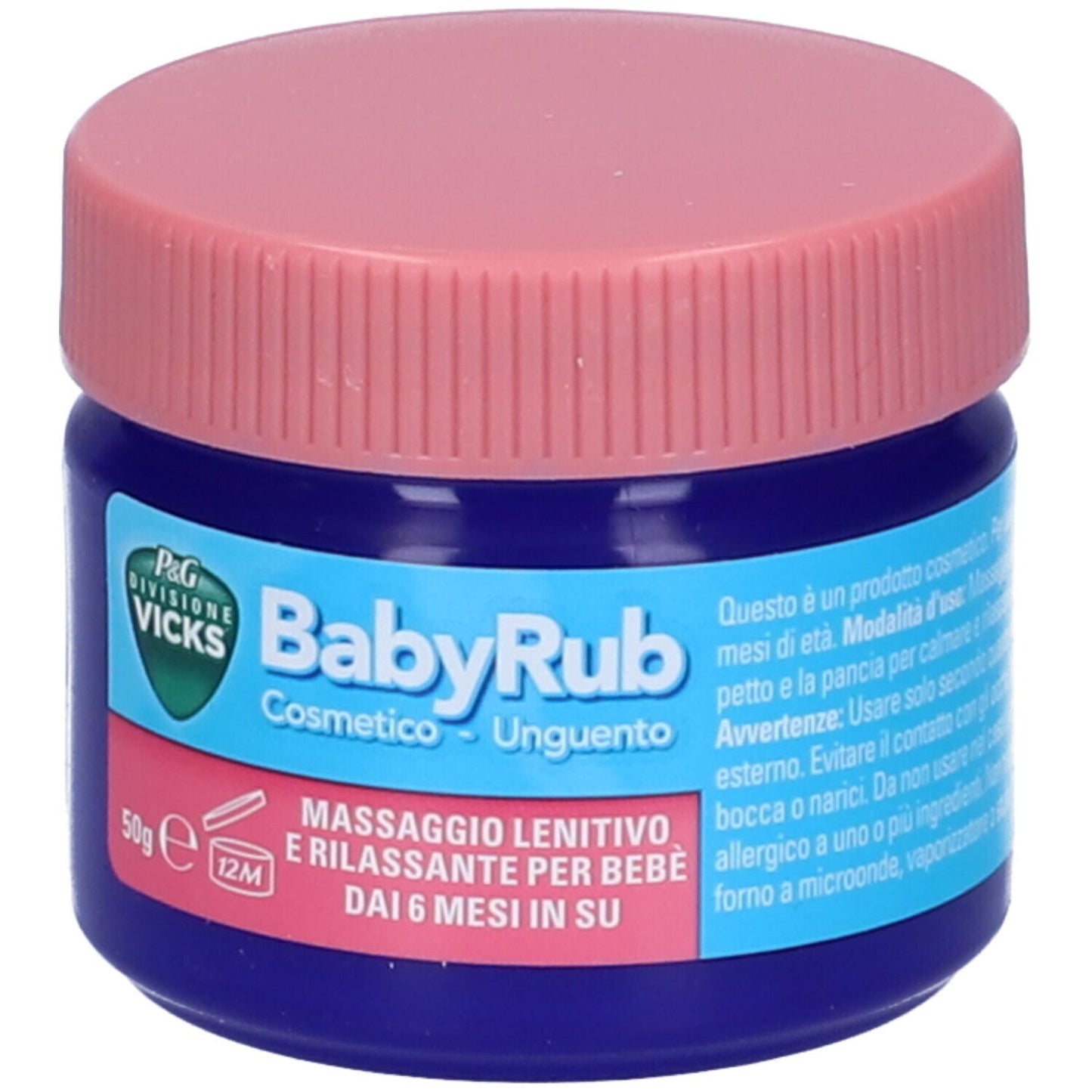 974899080 - VICKS BABYRUB UNGUENTO 50G