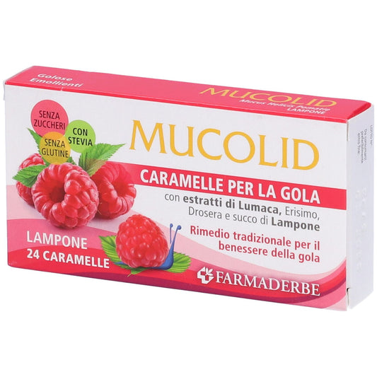 974901795 - MUCOLID LUMACA LAMPONE 24CARAM