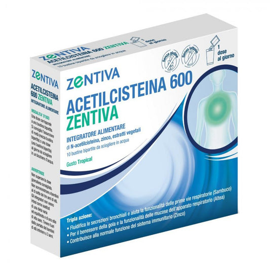 ACETILCISTEINA 600 ZENT 20BUST