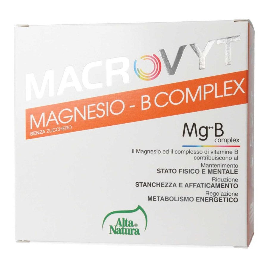 MACROVYT Magnesio B Cpx 18 Bust.