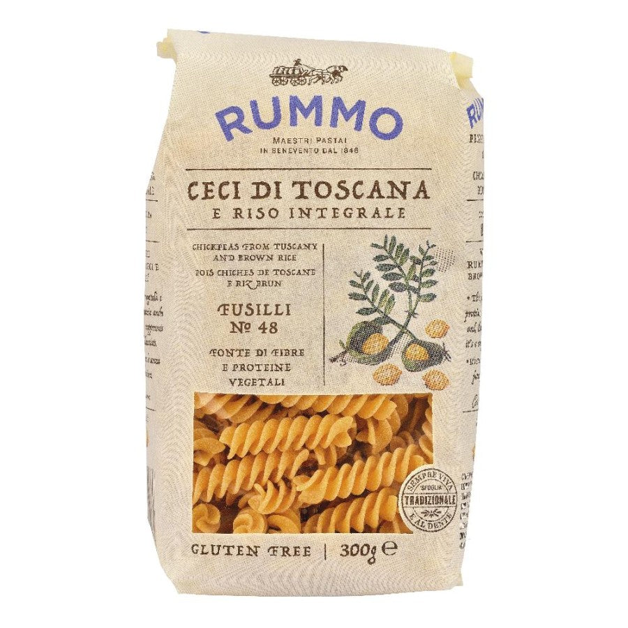 RUMMO Pasta n.48 Fusilli 300g Ceci/Riso