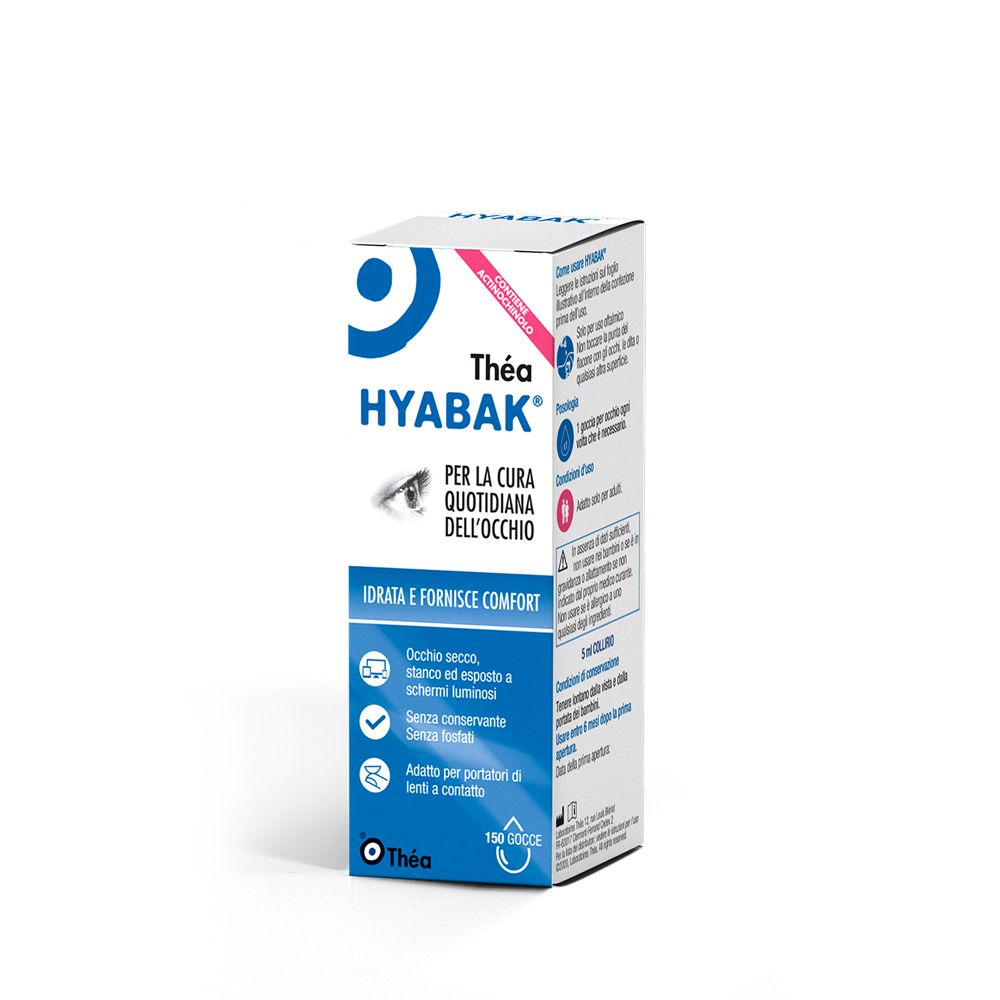 HYABAK SOLUZIONE OFTALMICA 5ML