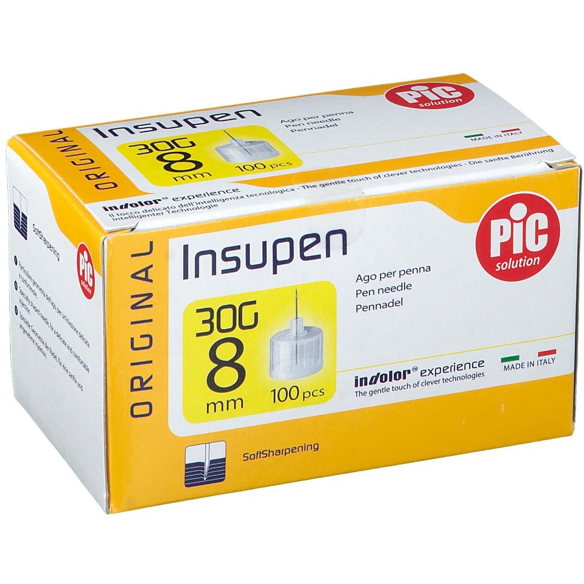AGO INSUPEN 22987 30G 8MM 100PZ