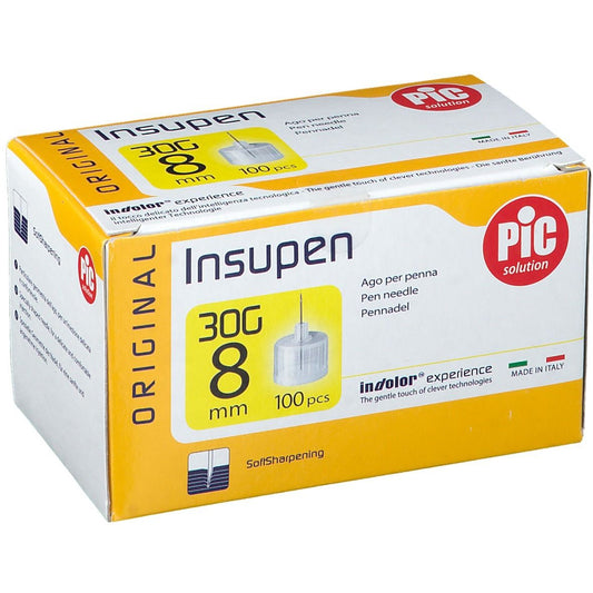 AGO INSUPEN 22987 30G 8MM 100PZ