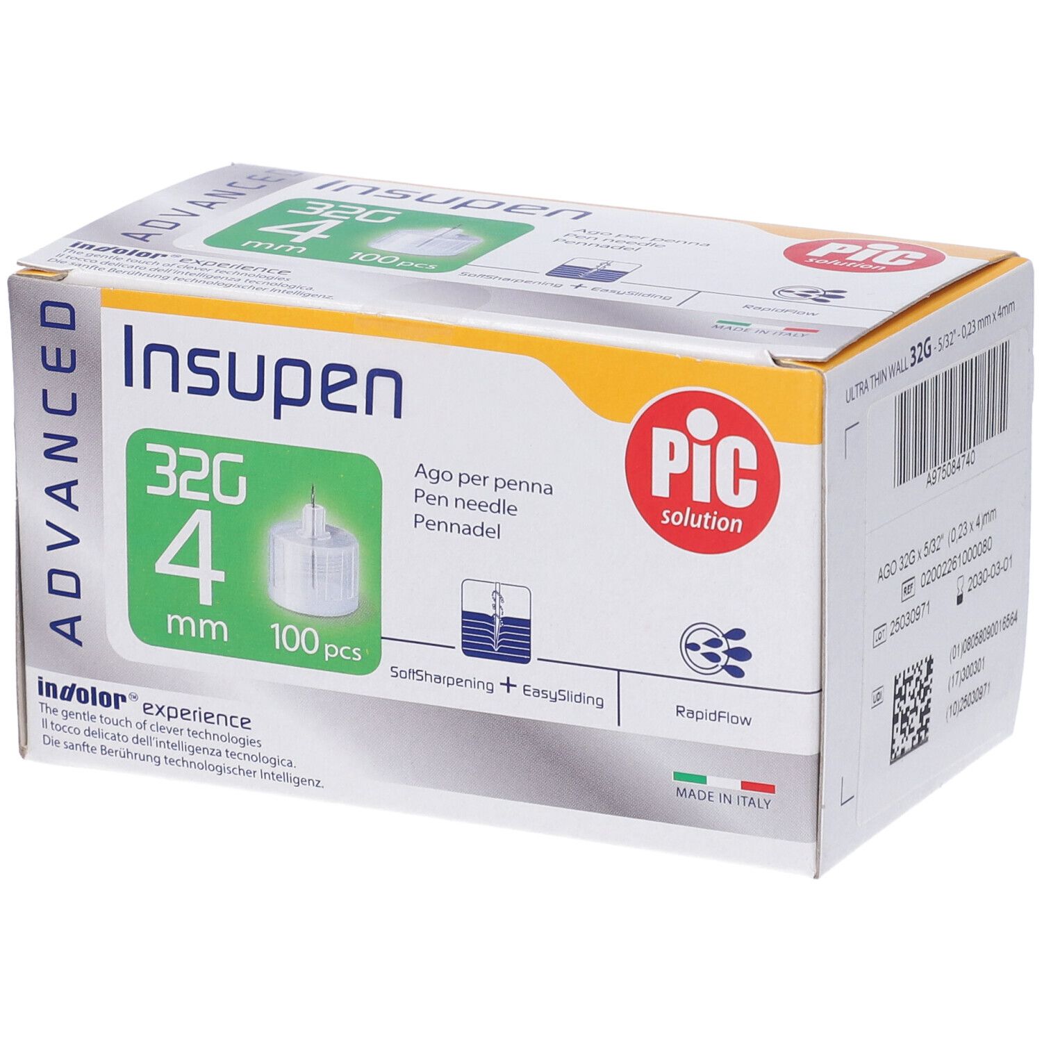 975084740 - PIC INSUPEN ADV AGO G32X4MM