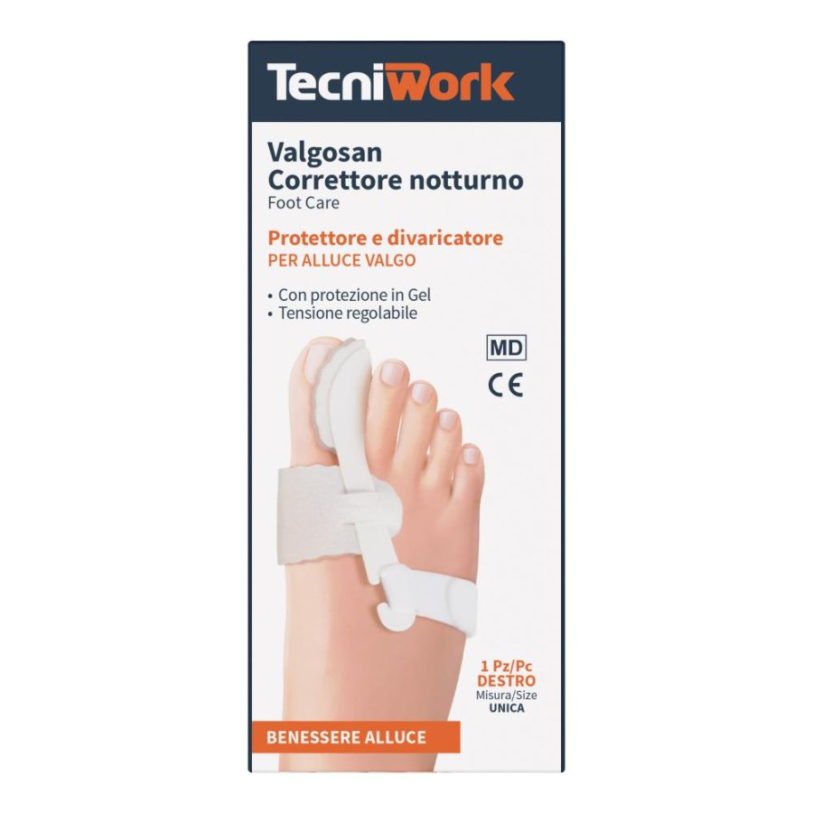 VALGOSAN Correttore Notturno Alluce Dx