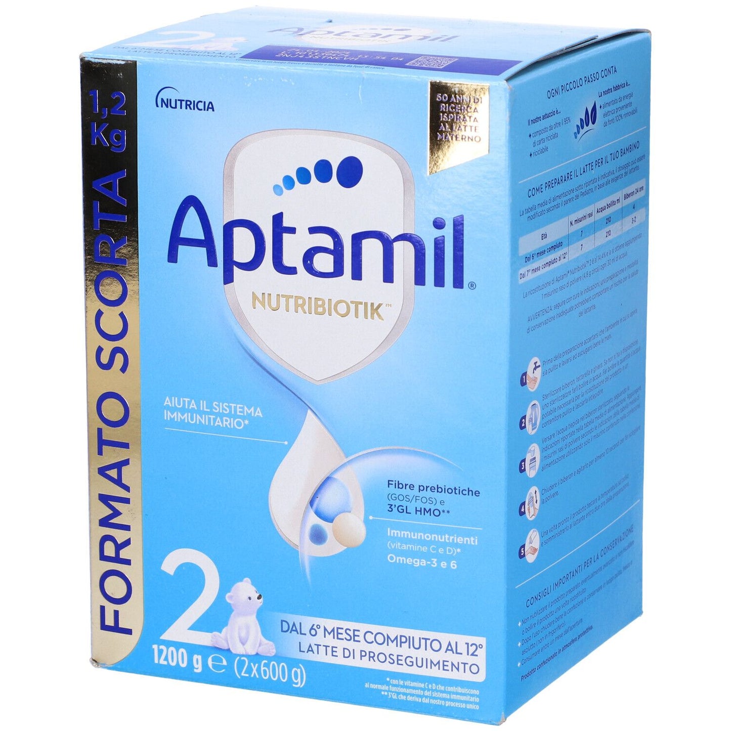 APTAMIL 2 Polvere 1200g