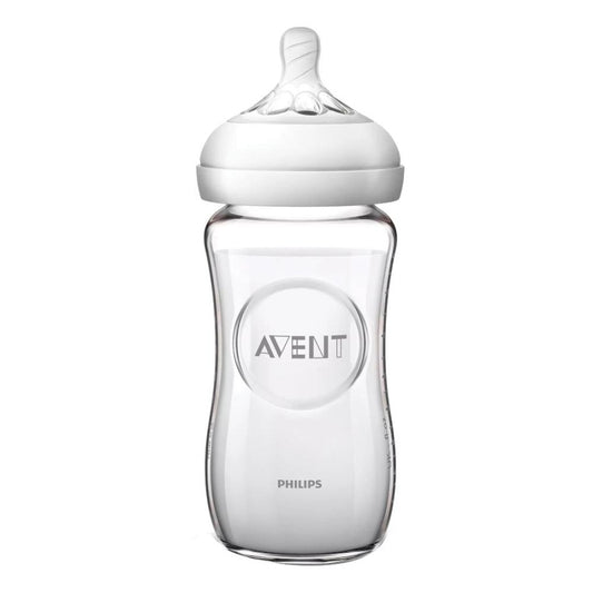 AVENT  BIB NAT VETRO 240ML 5317<