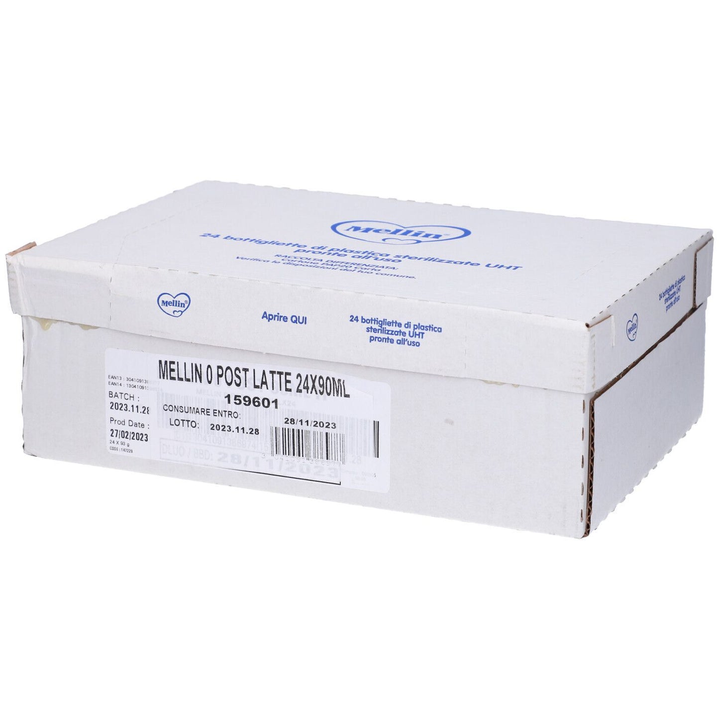 MELLIN 0 POST LATTE 24X90ML