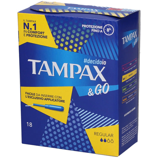975591254 - TAMPAX &GO REGULAR 18PZ