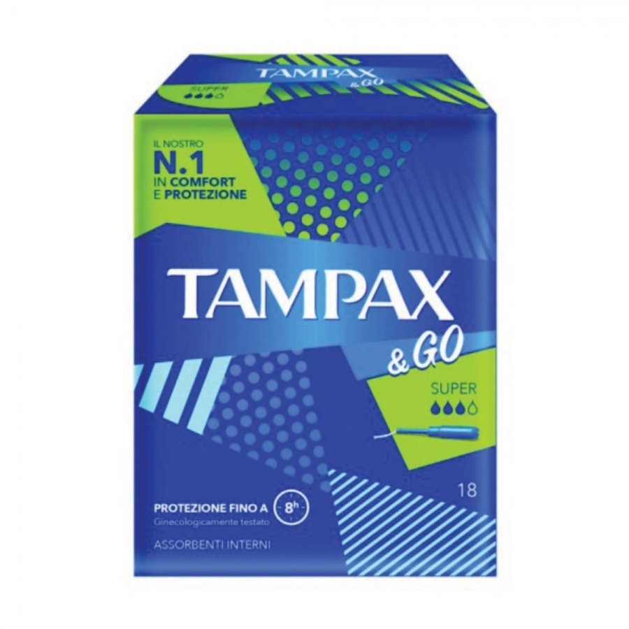 TAMPAX &GO SUPER 18PZ