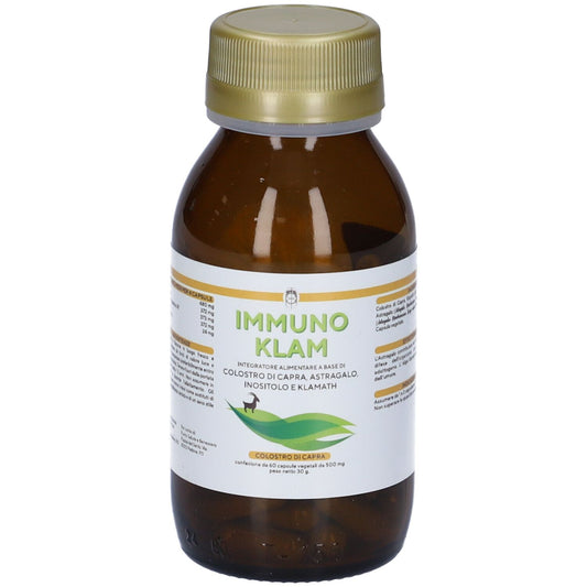 IMMUNO KLAM COLOSTRO CAPR60CPS