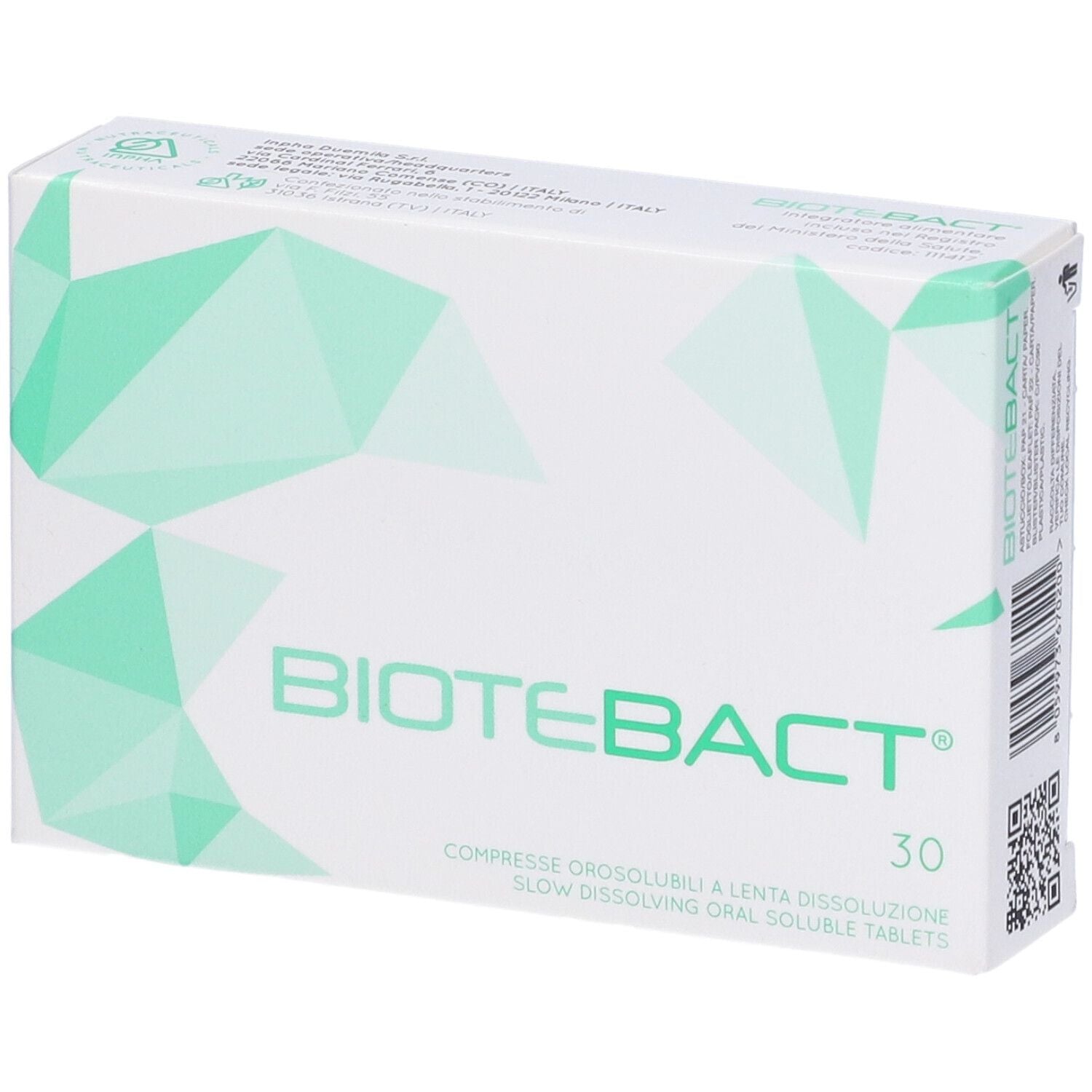 975611512 - BIOTEBACT 30CPR