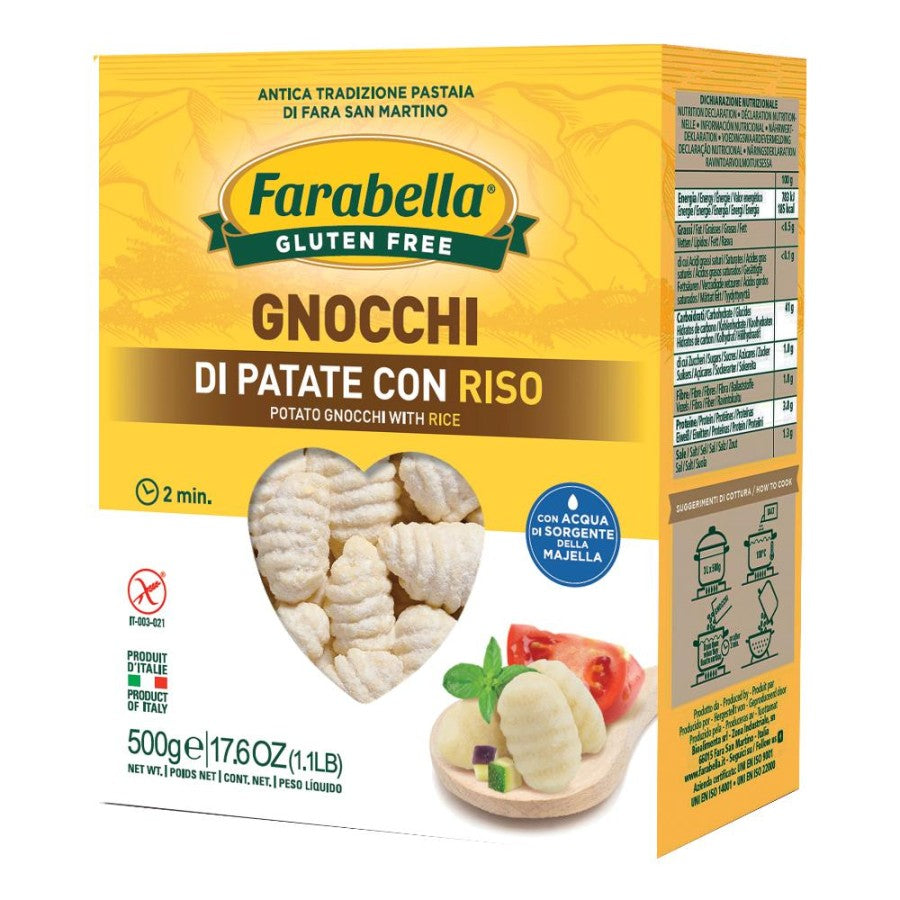 FARABELLA Gnocchi di Patate e Riso 500g