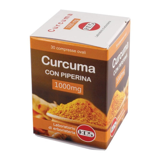 CURCUMA + PIPERINA 1G 30CPR KOS
