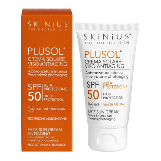 PLUSOL Crema Sol.Viso 50+ 50ml