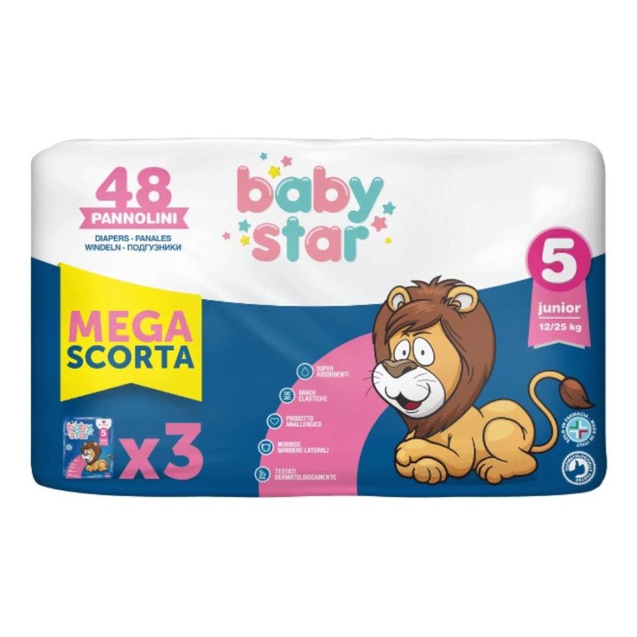 BABYSTAR MEGASCORTA TG 5 48PZ