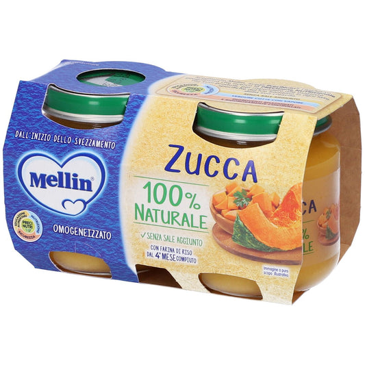 MELLIN-OMO ZUCCA 2X125G