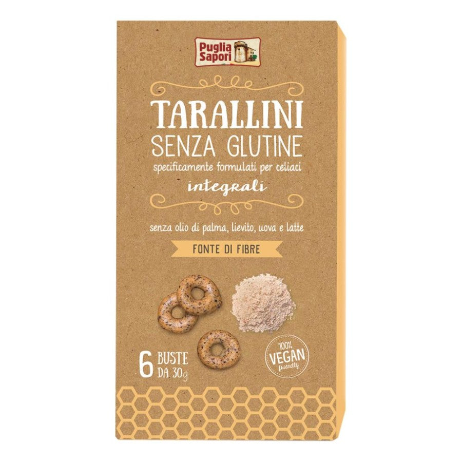 PUGLIA SAPORI Tarallini Integrali 180g