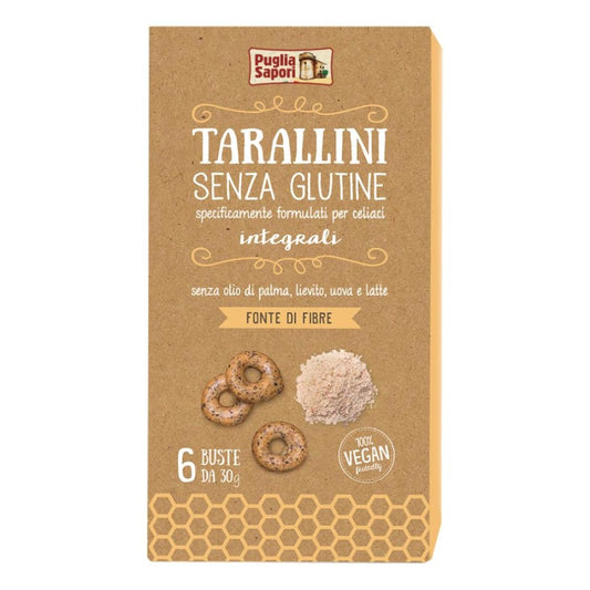 PUGLIA SAPORI Tarallini Integrali 180g