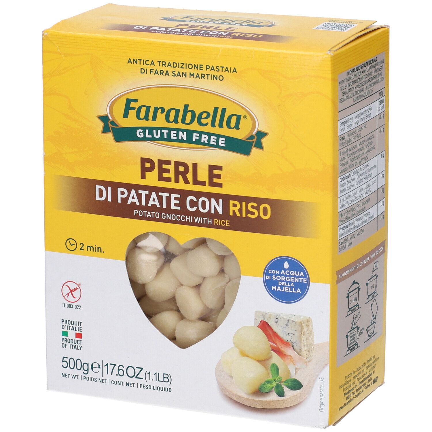 976906418 - FARABELLA PERLE PATATE RIS500G