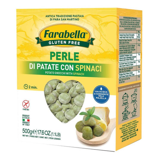 FARABELLA Perle di Patate con Spinaci 500g