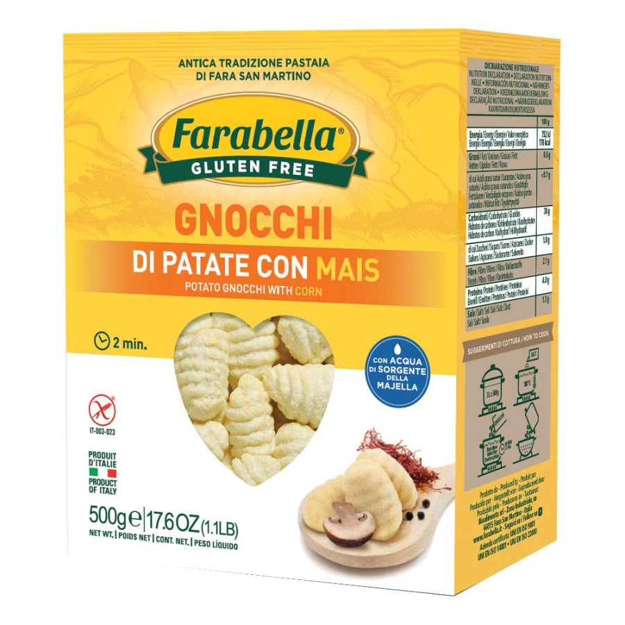 FARABELLA Gnocchi di Patate e Mais 500g