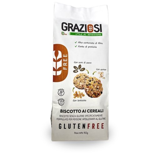 GRAZIOSI Biscotti Cereali 160g
