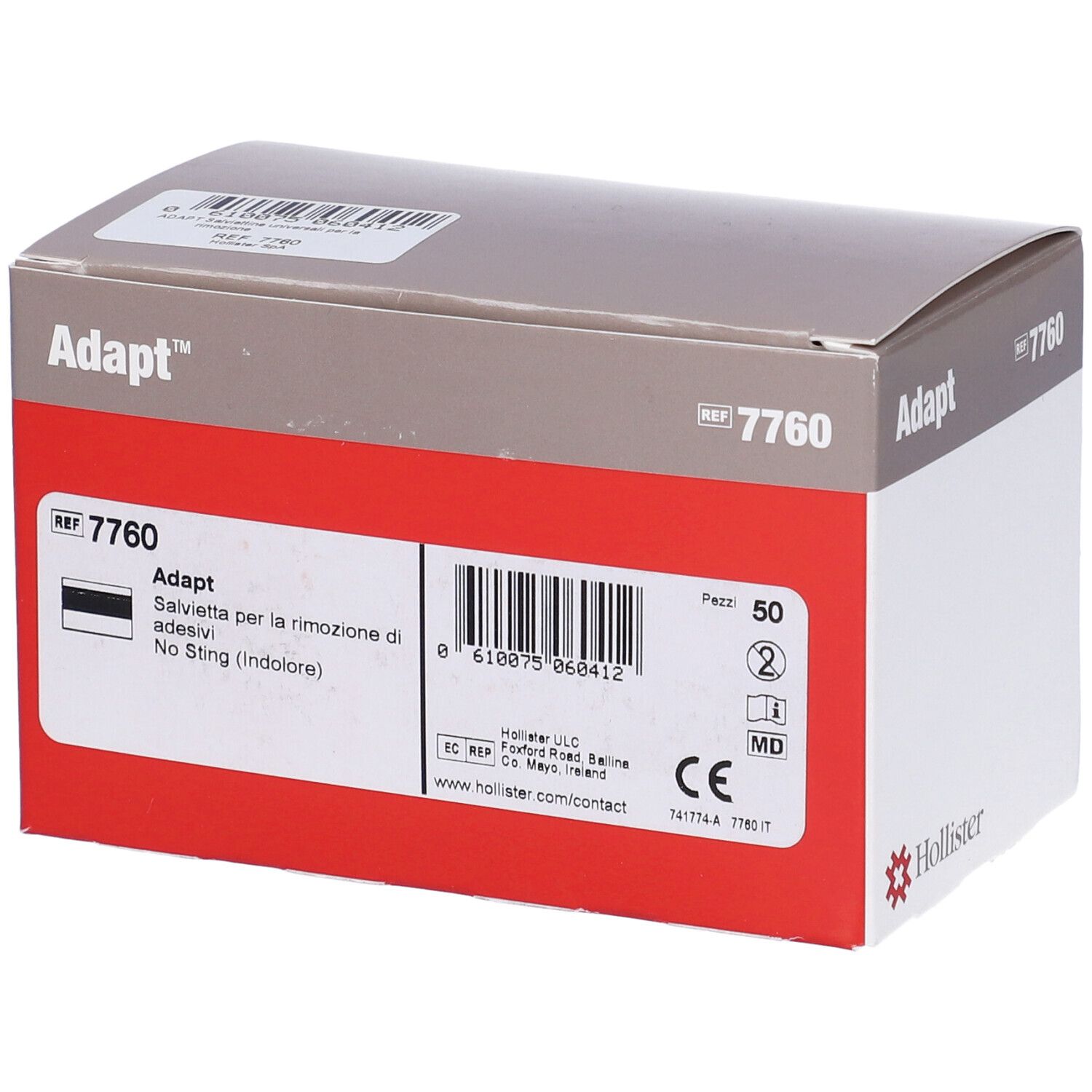 ADAPT Rimozione Adesivi 50 Salviette