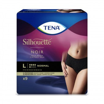 TENA SILHOUETTE NOIR L 9PZ
