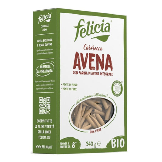 FELICIA BIO Pasta Avena Caserecce 340g