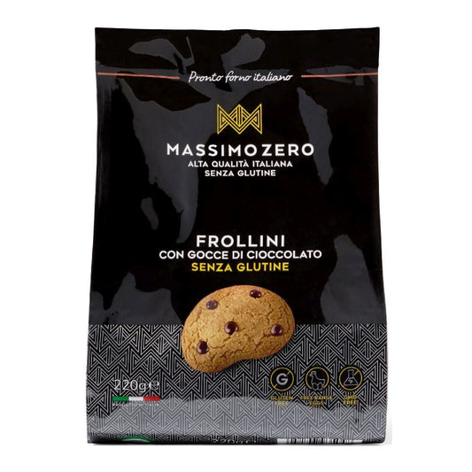 MASSIMO ZERO Frollini con Gocce di Cioccolato 220g