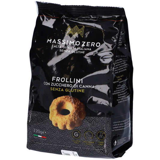 MASSIMO ZERO Frollini con Zucchero di Canna 220g