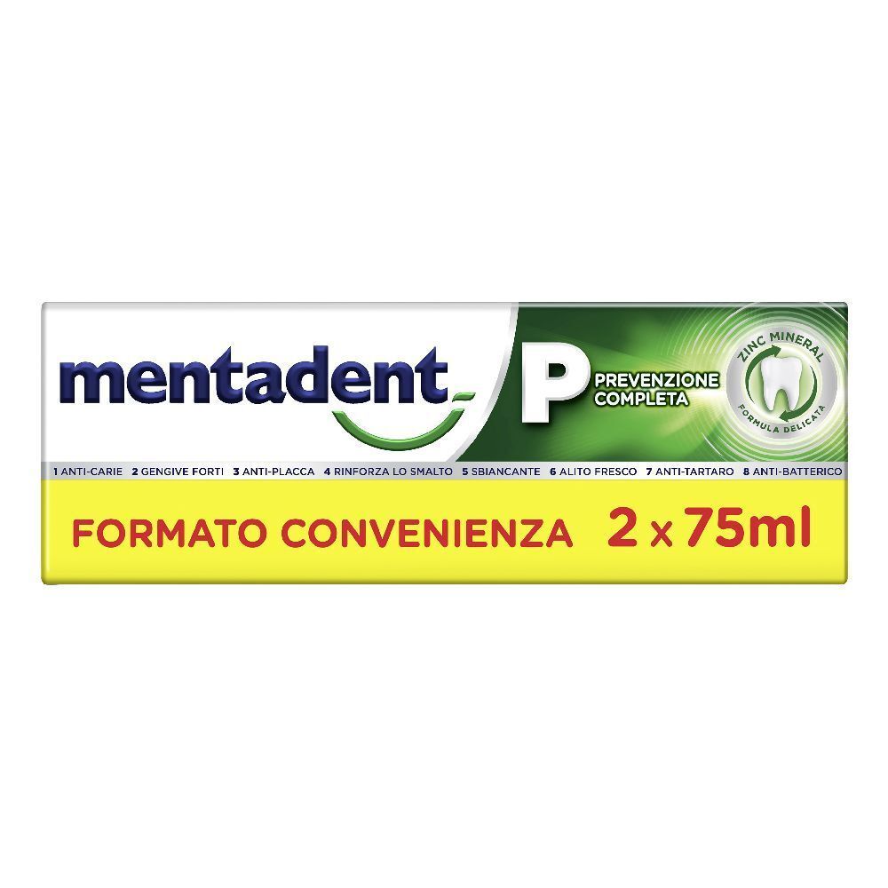 MENTADENT P Bitubo 2x75ml OFS