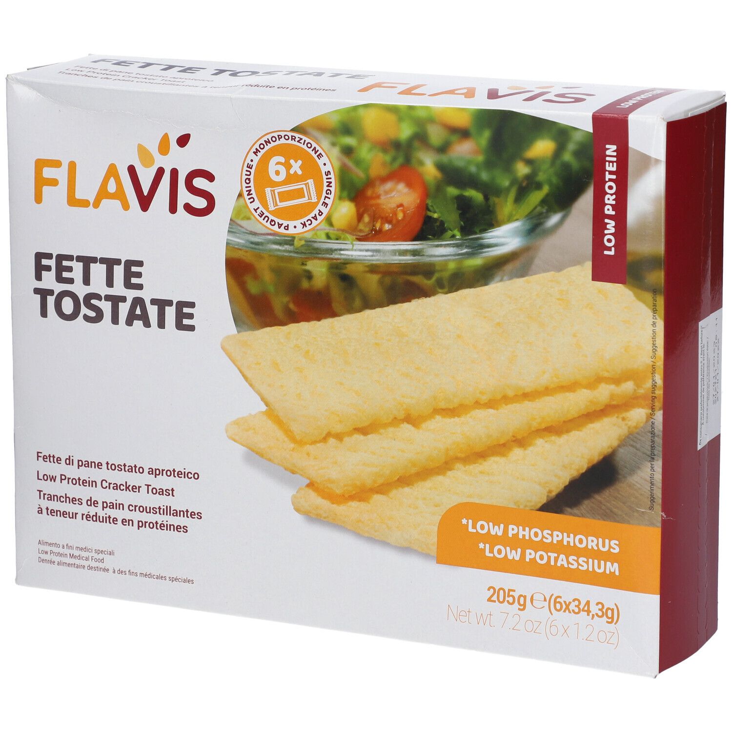 978250227 - FLAVIS FETTE TOSTATE 205G