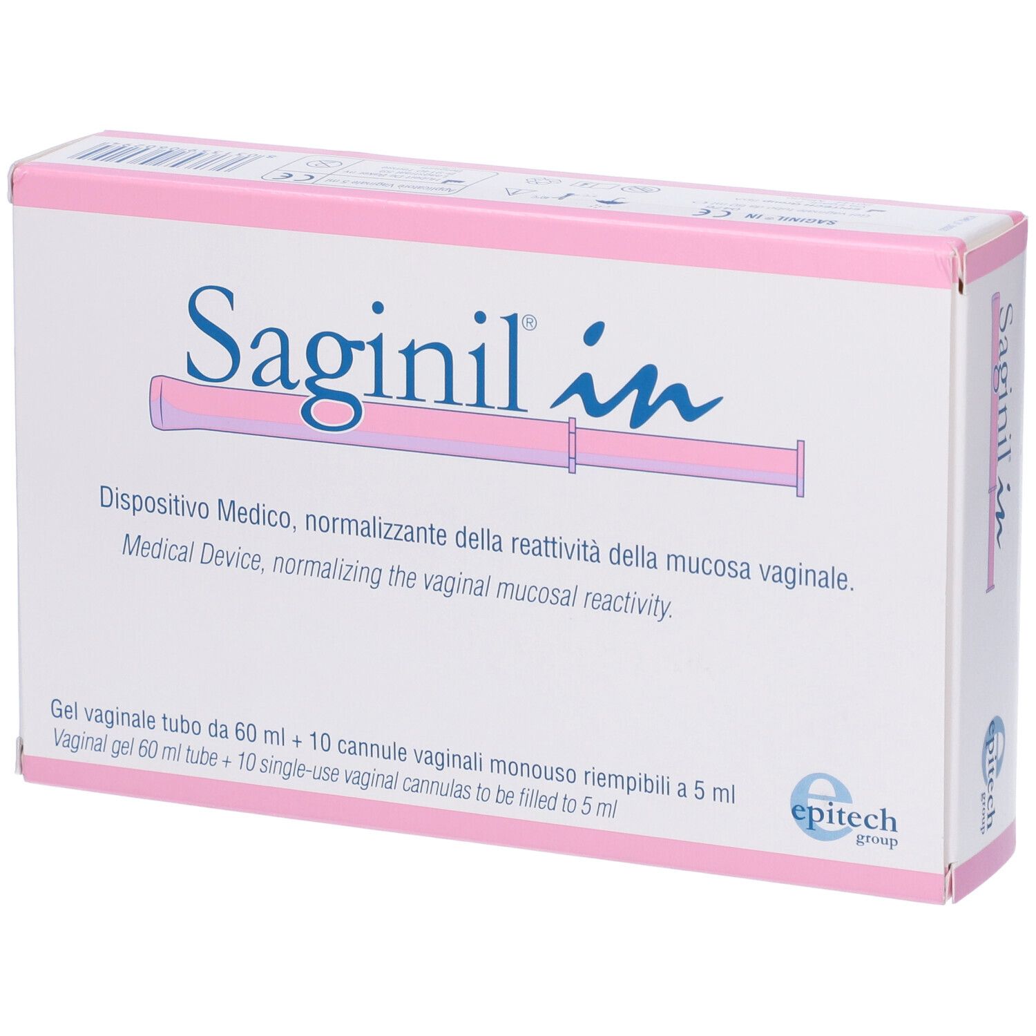 978305682 - SAGINIL IN 10 CANNULE TUBO60ML